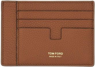 Tom Ford Leather Card Holder-Uomo