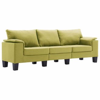 vidaXL Sof&aacute; Verde Tela Vidaxl