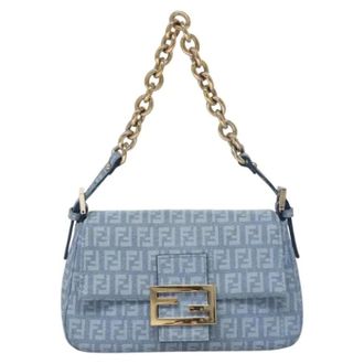 Fendi Pre-owned Cuoio borse-fendi - - Pre-owned - Donna - Blu - ONE SIZE