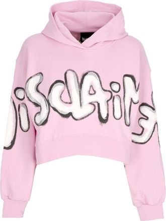 Disclaimer Mujer, Sudaderas, Rosa, Talla: S