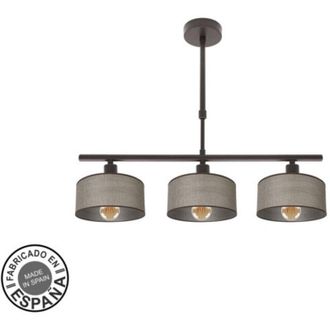 Fabrilamp Lampara Gilda 3xe14 Marron Regx55x14 Cm