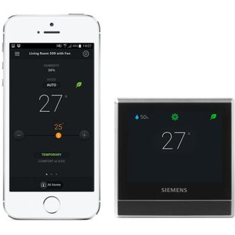 SIEMENS Ingenuity For Life - Smart Room Thermostat Termostato Inteligente Rds110