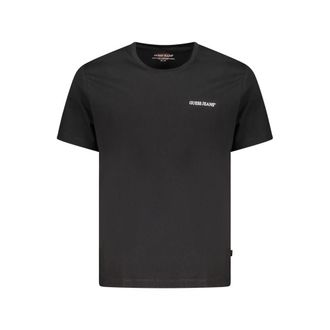 Guess Zwarte Katoenen T-Shirt voor Heren