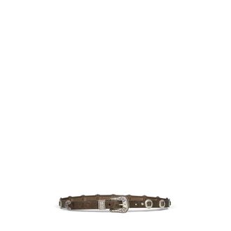 Golden Goose Dames, Accessoires, Bruin, Maat: 90 CM Leer