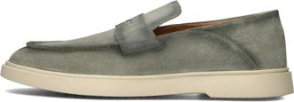 Officine Creative Schoenen, Heren, Groen, 42 EU, Su&egrave;de, Slip-On Bones Loafers