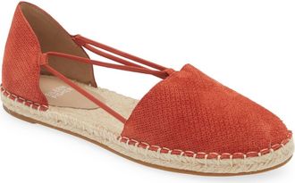 Eileen Fisher Lee Espadrille Flat in Chili at Nordstrom Rack, Size 8.5