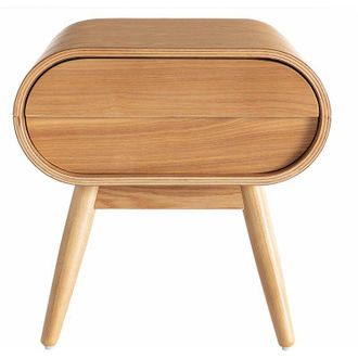 Miliboo Comodino design frassino 1 cassetto BJORG