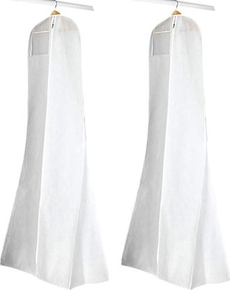 OEM Housse Robe Mari&eacute;e - Polypropyl&egrave;ne Non Tiss&eacute; - 160 Cm Ou 180 Cm - Pour Transport Et Stockage - 1 Pi&egrave;ce
