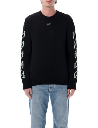 Off-white Off-White-Pullover Schwarz