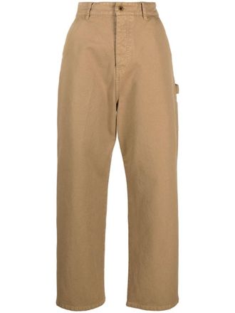 Miu Miu Straight broek - Bruin