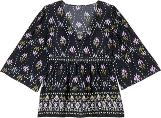 BA&SH Narry tops donkerblauw - Dames - Blouses - Blauw - XS - Overhemden