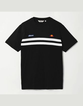 Ellesse Mens Venire Tee - Black/White - Black/Multi - Size: 44