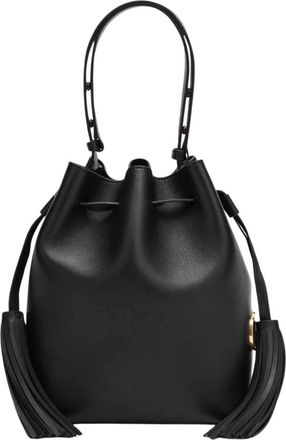 Valentino Garavani Zwarte tassen Secchiello Piccola SO Seau - Dames - Schoudertassen - Zwart - ONE Size - Tassen