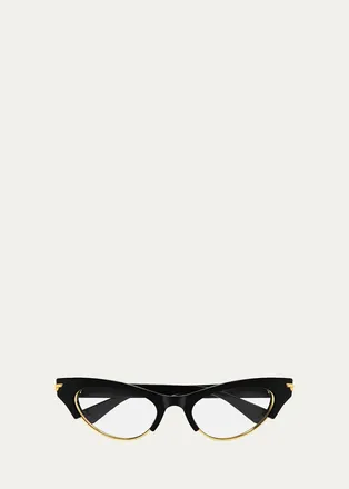 Bottega Veneta Bold Ribbon 52MM Cat-Eye Sunglasses