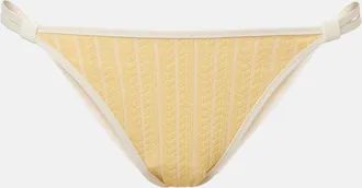 Eres Sunscreen striped bikini bottoms