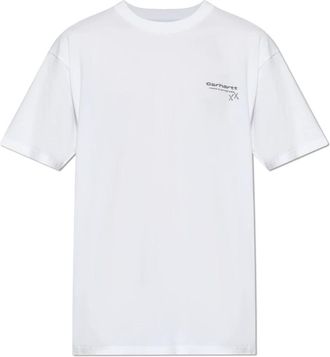 Carhartt Work in Progress Hombre, Camisetas, Blanco, Talla: S