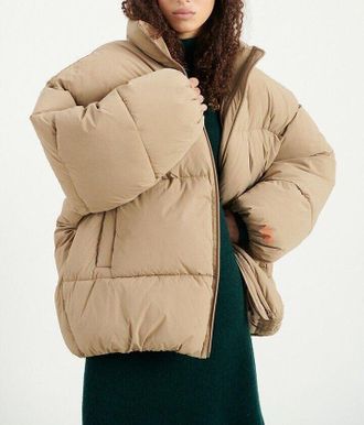 American Vintage Pufferjas met rits, ROFY