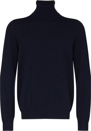 Brunello Cucinelli Blue Turtleneck Sweater