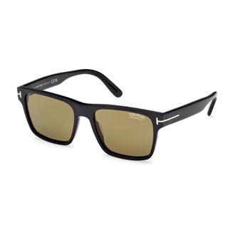 Tom Ford Calder Zonnebril - unisex - Accessoires - Zwart - Maat: 55 MM