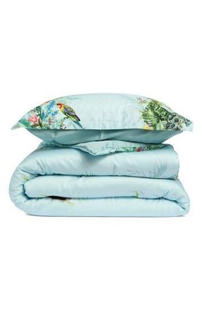 Ted Baker Tropical Comforter & Sham Set in Blue Multi at Nordstrom Rack, Size Full/queen