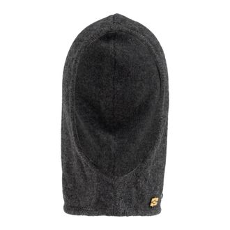Ganni Wollen Kap - Dames - Hoeden - Grijs - ONE Size - Wol - Accessoires