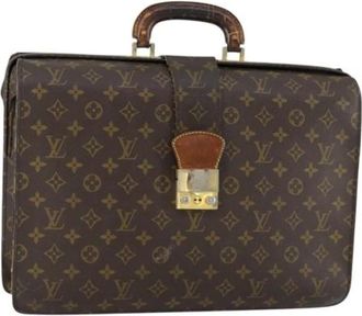 Louis Vuitton Pre-owned Handbags, female, Brown, Size: ONE SIZE Pre-owned Canvas Handbag