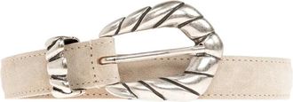 Iro textured-buckle belt - Neutrals