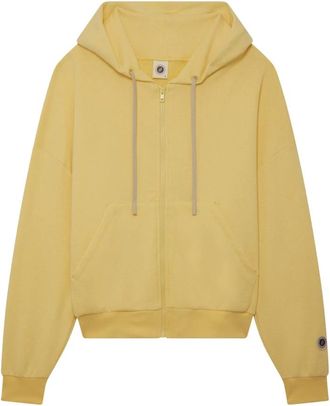 Sweet Pants Sweatshirts Hoodies - Dames - Vesten met rits - Geel - S - Katoen - Hoodies & sweatvesten