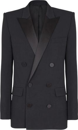 Balmain Blazer in cotone - Nero