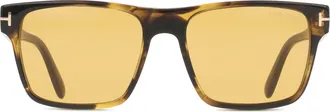 Tom Ford FT1205 CALDER 56E Mens Sunglasses Tortoiseshell Size 55