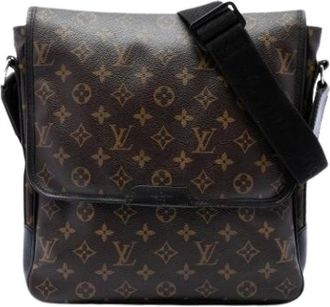 Louis Vuitton Pre-owned Macassar Bass MM - Dames - Vintage Schoudertas - Bruin - ONE Size - Vintage