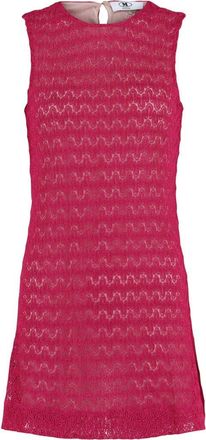 M Missoni Sleeveless Guipure Lace Minidress in Krg009V Fuxia Lam With Magenta at Nordstrom Rack, Size X-Small