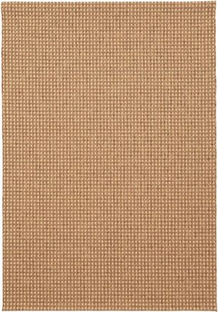 AFK Living Alfombra interior-exterior fácil de mantener marrón 140 x 200 cm