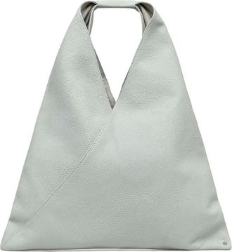 Maison Margiela Borsa tote in pelle - Grigio