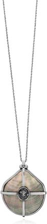 Versace Sea Frames Halsketting - Dames - Kettingen - Grijs - ONE Size - Accessoires