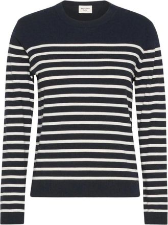 Max Mara Wkdsicilia Jersey de cuello redondo a rayas - Knitwear - Mujer - Multicolor - XL