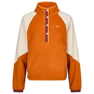 Iriedaily Holina Mix Troyer Fleecepullover f&uuml;r Damen | orange