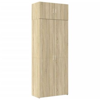vidaXL Armadietto Rovere Sonoma 80x42,5x225 cm in Truciolato - Vidaxl
