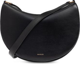 Wandler Tassen, Dames, Zwart, ONE Size, Katoen, Shoulder Bag Kate Big