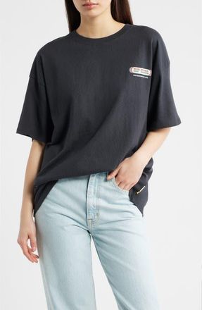 Rip Curl Surf Revival Heritage Relaxed Graphic T-Shirt in Washed Black at Nordstrom, Size Xx-Small