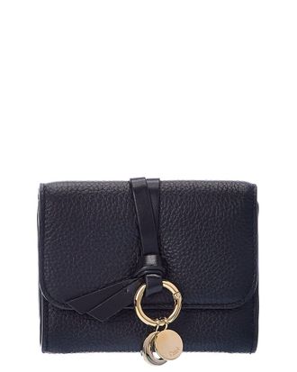 Chlo&eacute; Alphabet Leather French Wallet