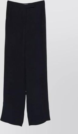 Emporio Armani printed straight-leg trousers