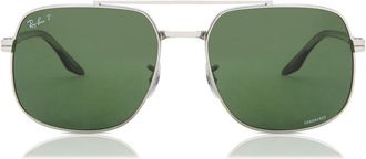 Ray-Ban RB3699 003/P1 Mens Sunglasses Silver Size 59