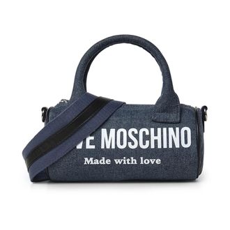 Love Moschino Borsa Denim - female - Love Moschino - Handbags - Blue - ONE SIZE - Bags
