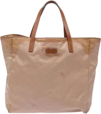 Gucci Pre-owned Canvas gucci-bags - Dames - Vintage Shopper - Roze - ONE Size - Vintage