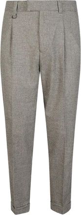 Paolo Pecora Pantaloni a quadri - Toni neutri