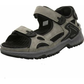 Mephisto Honduras Trekkingsandaal - Heren - Schoenen - Grijs - Maat: 45 EU Leer