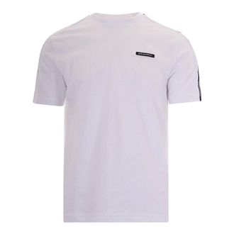 Emporio Armani T-Shirts, male, White, Size: M Logo T-Shirt