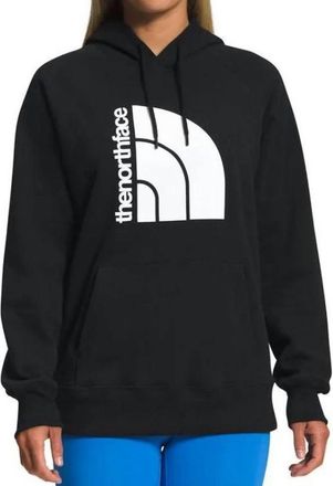 The North Face Womens Jumbo Half Dome Pullover Hoodie In Black