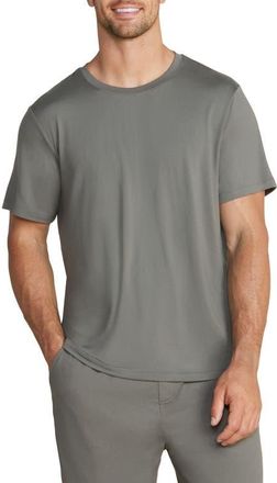 Barefoot Dreams Butterchic Knit Light T-Shirt in Olive Branch at Nordstrom, Size Medium